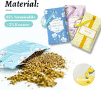 SCENTORINI Sachets for Drawers and Closets, Sachets Bags Long-Lasting, 16 Pack,Wardrobes, Lavender Linen Vanilla Cotton, Home Fragrance Sachet for Closet, Drawer, Wardrobe