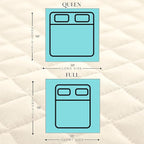 Southshore Fine Living, Inc. Full/Queen Quilt Bedding Set, Cozy Coverlet Queen Size Bedspread, Wrinkle-Free, Pet Hair Resistant Bedding, Full Size Quilt Coverlet w/2 Pillow Shams, Gold