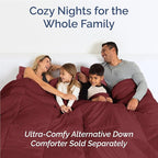 Full Sheets Set 6 Piece - Includes 4 Pillowcases - Bed Sheets Full Size - Soft Hotel Luxury Bedding - Cooling, Comfy, Cozy & Breathable - 1 Flat & 1 Fitted & 4 Pillowcases w/ Deep Pockets - Burgundy