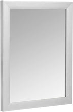 Amazon Basics Rectangular Wall Mount Mirror 16" x 20" - Standard Trim, Nickel