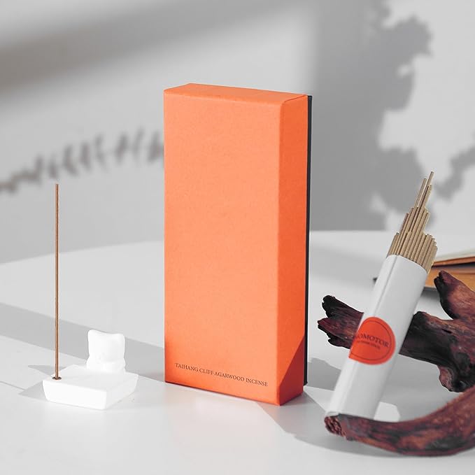 Taihang Cliff Agarwood Incense Sticks – 120 Natural Incense Sticks for Meditation and Spiritual Use