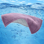 Cooling Comforter Queen Size, Double-Sided Cooling Blanket for Hot Sleepers & Night Sweats, Arc-Chill Q-Max > 0.4 Breathable Ice Blanket, Lightweight Cold Comforter (80''x90'', Muted Pink)