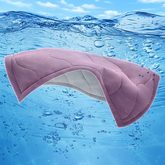 Cooling Comforter Twin Size, Double-Sided Cooling Blanket for Hot Sleepers & Night Sweats, Arc-Chill Q-Max > 0.4 Breathable Ice Blanket, Lightweight Cold Comforter (68''x90'', Muted Pink)