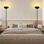 BoostArea Dimmable Floor Lamp,30W 3000LM Super Bright LED Torchiere Standing Lamp with Remote & Touch Control,71 in Tall Pole Sky Modern Floor Lamps for Living Room Bedroom Office,2700k-6500k,Black