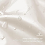 Yates Home PU Leather Couch Sofa Cushion Slipcover Water-Proof Elastic Chair RV Seat Covers Loveseat Slip Cover for Settee Seater in Living Room（3 Piece Large Sofa Cushion Covers,Ivory