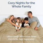 Twin Sheets Set 4 Piece - Includes 2 Pillowcases - Bed Sheets Twin Size - Soft Hotel Luxury Bedding - Cooling, Comfy, Cozy and Breathable - 1 Flat & 1 Fitted & 2 Pillowcases w/ Deep Pockets - Beige