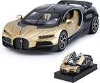 Car Toys for Boys 1 32 Diecast Cars Collectibles Car Model Kit,Metal Toy Car for Boys and Girls,Pull Back Cars with Lights and Sounds,Cars for Kids Ages 3-5（Gold）