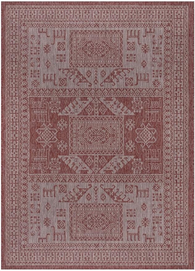 Keen Home Design Terrace Outdoor Area Rug - 12x15 Washable Indoor/Outdoor Rug for Patio, Kitchen, Balcony, Beach, Garden, Deck and Porch, Size: 12'x15'