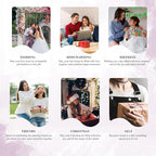 Crocon Rose Quartz Heart Shape Base Crystal Tree Gifts for Women, Healing Crystals Tree of Life Present Crystal Feng Shui Bonsai Trees for Positive Energy Good Luck Home & Office Decoration Gifts