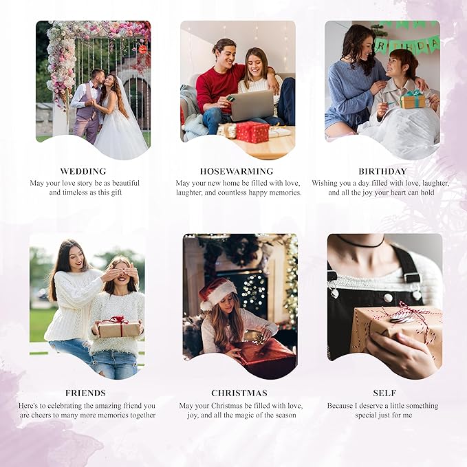 Crocon Crystal Heart Base Tree of Life Gifts for Women, Rose Quartz Healing Crystals Tree Brings Positive Energy, Good Luck, Money, Feng Shui Home & Office Desk Decor, for Mom & Wife Present