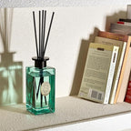 M&SENSE 10.14 oz Large Reed Diffuser | Sea Island CottonScent Oil Diffuser with Sticks |Hotel Collection Non-Toxic Essential Oil |for Bedroom Bathroom Living Room