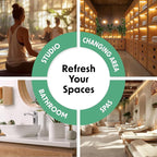 Wipex Odor Eliminator Gel Jar - Inspire Lemongrass 15oz, Odor Eliminator for Home, Effective Odor Absorber for Long-Lasting Freshness, Ideal for Rooms, Offices & Yoga Studios, 12pk