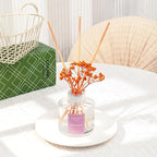 Sweet Dream Reed Diffuser Set - 3.38 fl oz (100ml) Essential Oil with 6 Reed Sticks | Home & Bathroom Decor