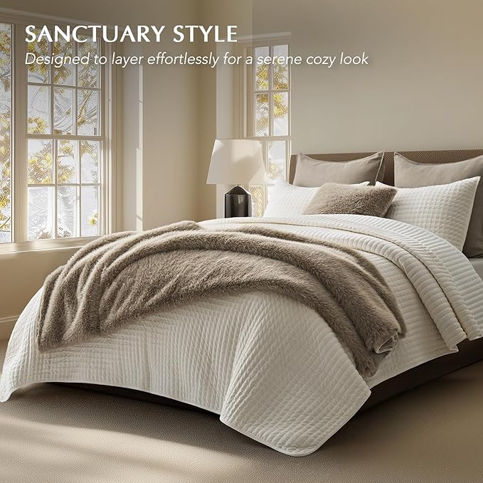 Luxury Faux Fur Throw Blanket, Soft Fluffy Faux Mink Blankets for Bed, Couch, Sofa, Thick Cozy Plush Warm Fur Throws with Reversible Velvet, Natural Mink, 50"x60"