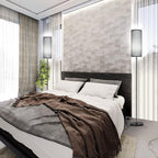 PARTPHONER Floor Lamp for Living Room, Modern Standing Lamps with Lampshade, Minimalist Tall Lamp with Foot Switch for Living Room, Bedroom, Kids Room, Office(Bulb Not Included)