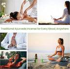 Satya Traditional Ayurveda Incense Sticks, Satya Bng (Bangalore) Insenses 15gmx3 Pack with Raajsee Incense Holder Bundle, Satya Nagchampa Natural Incense