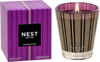 NEST New York Scented Classic Candle, Autumn Plum - 8.1 oz - Up to 60-Hour Burn Time - Reusable Glass Vessel