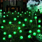 Solar Garden Lights Outdoor, 4 Pack 24LED Waterproof Solar Powered Lights for Yard Pathway Patio, Swaying Lawn Decor as Gardening Gifts for Women Holiday(4 Pack Green)