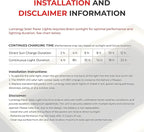 LUMENGY Solar Paver Light 6×9 inch, 2700K, Up to 20 Hours Continuous Lighting, Stainless Steel, Thick Glass, Glare-Free Illumination for Driveways, Pathways & Garden, Waterproof & Drive-Over Rated