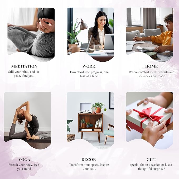 Crocon Crystal Heart Base Tree of Life Gifts for Women, Rose Quartz Healing Crystals Tree Brings Positive Energy, Good Luck, Money, Feng Shui Home & Office Desk Decor, for Mom & Wife Present