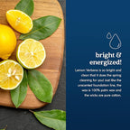 Paraffin-Free Scented Candle, Tin Candles, Birthday Gifts for Women & Men, 30-Hour Burn Time (Lemon Verbena, 6 oz)