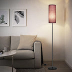 PARTPHONER Floor Lamp for Living Room, Modern Standing Lamps with Lampshade, Minimalist Tall Lamp with Foot Switch for Living Room, Bedroom, Kids Room, Office(Bulb Not Included)