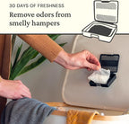 Fresh Wave Lemon Odor Eliminating & Deodorizing Packs | Bag of 6 & Fresh Pod Case | Safer Odor Relief for Small Spaces | Natural Plant-Based Odor Eliminator | Odor Absorbers for Home