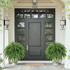 Single Silky Artificial Boston Fern Bush, 49Inch Large Artificial Ferns for Outdoors, Large Faux Ferns Artificial Plants,Suitable for Decorating Office, Living Room Faux Greenery,95Branches