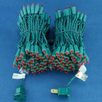 200 Count Red Wide Angle LED Christmas Lights, 66 ft Green Wire UL Certified Commercial Grade 5mm Holiday String Light Set (Red)