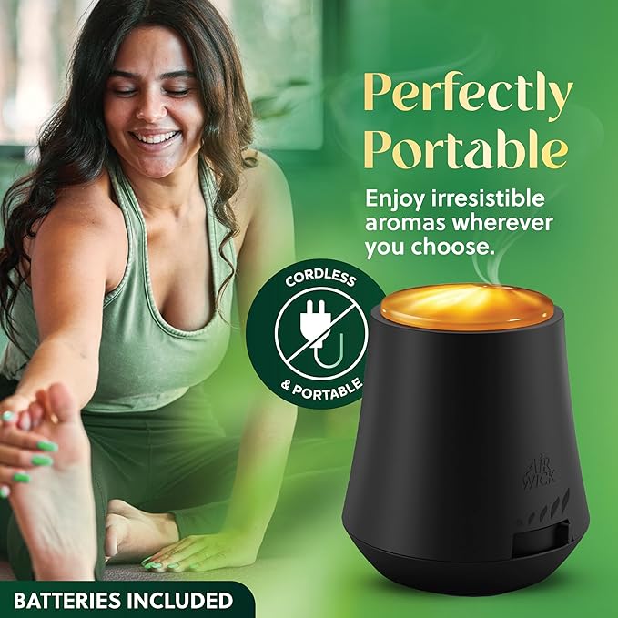 AIR WICK Essential Mist Twin Refill – White Sage & Mahogany (2x.67) oz. (Pack of 2)