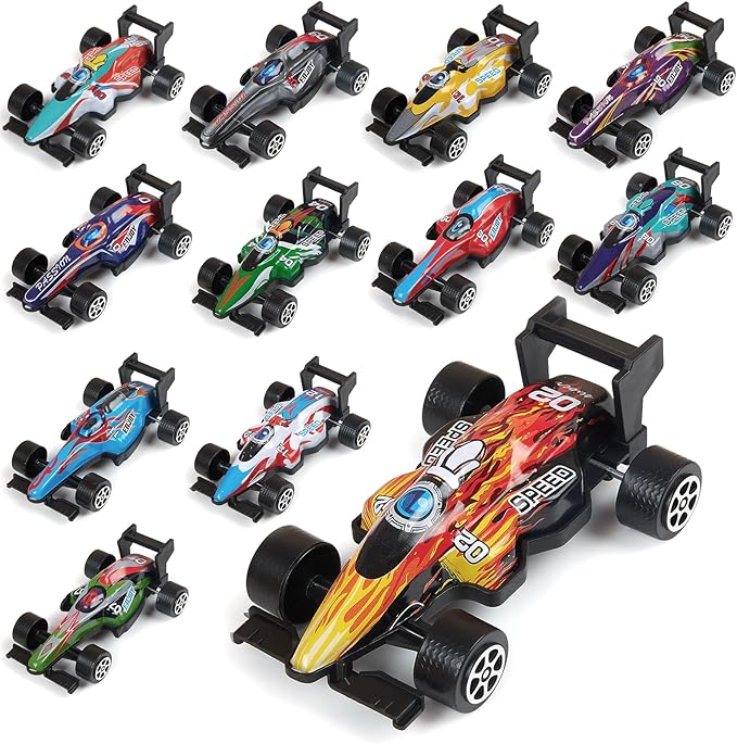 YCCHENG Pull Back Cars 15 Pack 1:43 Toy Model Set Small Race Cars for Toddlers Kids Ages 1 2 3 4 5 6 Year Old Boys and Girls Easter Basket Stuffers Preschool Birthday Party Favor