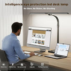 Desk lamp，Led Desk Lamp for Office Home - Eye Caring Architect lamp, 24WDual Screen Computer Monitor Adjustable Smart Desk lamp, Suitable for Home/Office/Bedroom