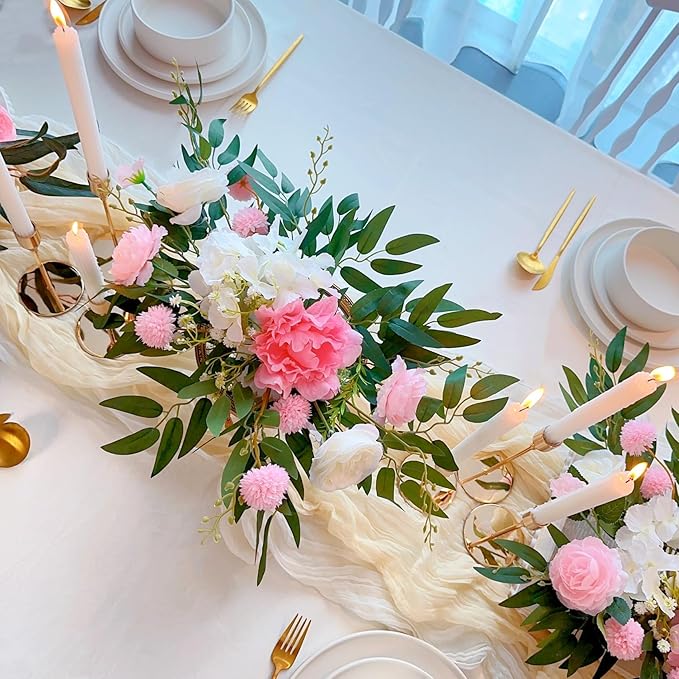 Taper Candle Holders,Tall Metal Candlestick Holders,French Gold,Set of 54,Three Heights,Candle Stick Holder for Wedding Centerpiece Decoration,Dinning,Festival,Party or Home Decor