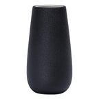 D'vine Dev 10 Inch Raven Grain Elegant Oval Ceramic Vase for Flowers, Home Décor Vase with Design Box, VS-LD-B-3