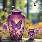Olivia Memorials Butterfly Urn for Ashes Women - Cremation Urns for Adult Female Human - Large Urns for Mom
