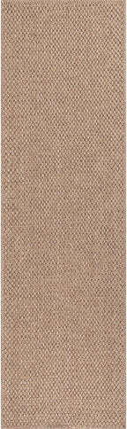 CAMILSON Easy Jute Rug 2x3, Indoor Outdoor Natural Color Farmhouse Area Rugs for Living Room and Kitchen Rug, Solid Boho Woven Design, Easy-Cleaning, Washable Outside Carpet Alfombras (2 x 3)