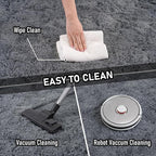 Large 8x10 Area Rugs for Living Room, Dark Grey Soft Shag Rug for Bedroom, Non-Slip Ultra Fluffy Rug, Modern Plush Carpet for Girls Boys Kids Room Dorm, Fuzzy Rug for Home Decor Aesthetic