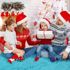 Soft Round Area Rug for Kids Bedroom, Fluffy Fuzzy Shaggy Rug 3'X3'for Living Room, Non Slip Circle Plush Rug for Girls Room Nursery Dorm Decor,Light Blue