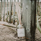 Sweet Water Decor Salt and Sea Reed Diffuser Set - Sea Salt, Citrus, Musk, and Amber Summer Scented Diffuser - Scent Diffusers for Home, Long Lasting Fragrance, Made in The USA