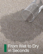 LUMI Ultra Thin Door Mat for Entryway, Low Profile Non Slip Rubber Backing Indoor Doormat, Easy Clean Welcome Entrance Mat for Inside House, Patio, Khaki 20"x32"