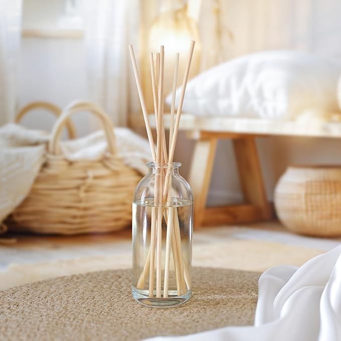 Urban Naturals Ocean Rose Reed Diffuser Set | Made with Essential Oils & Real Botanicals | Salty Mist, Lemongrass, Geranium, Rose, Basil, Honey & Sandalwood | Made in The USA