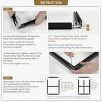 SIGNWIN 46"x72" Extra Large Framed Wall Art Green Line Art Mountain Landscape Illustration for Home Living Room Bedroom Decor (Frame Assembly Required)