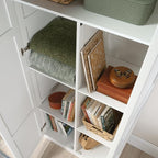 Sauder Select Storage Cabinet/ Pantry cabinets, White finish