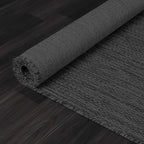 Washable Indoor Outdoor Rug 9x12 Weather Resistant Area Rugs Modern Solid for Porch Deck Balcony Backyard Patio Outside Carpet (9 X 12 Dark Grey)