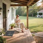 Yimobra Welcome Mat, Heavy Duty Sturdy Door Mats for Home Entrance Outdoor Indoor, Front Doormat for Outside Patio Floor Entry Porch Garage Office, Waterproof, Low Profile, 29.5 x 17, Black Grey