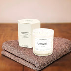 Calyan Wax Mahogany & Cashmere Scented Candle, 37 Hour Burn Time, Aromatherapy Soy Candles, Non Toxic & Vegan Soy Wax, Glass Tumbler Scented Candles, 12.5oz