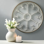 Sullivans White Ceramic Flower Vase, Modern Home Decor Vases for Flowers Centerpiece, Mantle, Tabletop Accent Kitchen Table, Living Room, and Office Decor (CM3142)