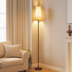 SUNMORY Floor Lamps for Living Room/Bedroom/Office, Standing Lamp with LED Bulb, 3 Color Temperature Tall Lamp, Suitable for Modern/Boho/Farmhouse and Other Home Decor Styles