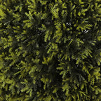 Bornbridge Artificial Yellow Cypress Topiary Ball Tree - Yellow Cypress 4' Ball Tree - Indoor/Outdoor Topiary Trees - Artificial Outdoor Plants - Lifelike Plant (2 Pack)