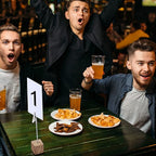 20 Pcs Cube Base Memo Clip Holder with Alligator Clip Wood Table Number Holder Cube Base Place Card Stand Mini Photo Menu Stand for Displaying Number Card(Wood Color)